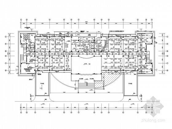 七层环保大楼给排水及消防水喷雾灭火系统施工图(含机房设计)